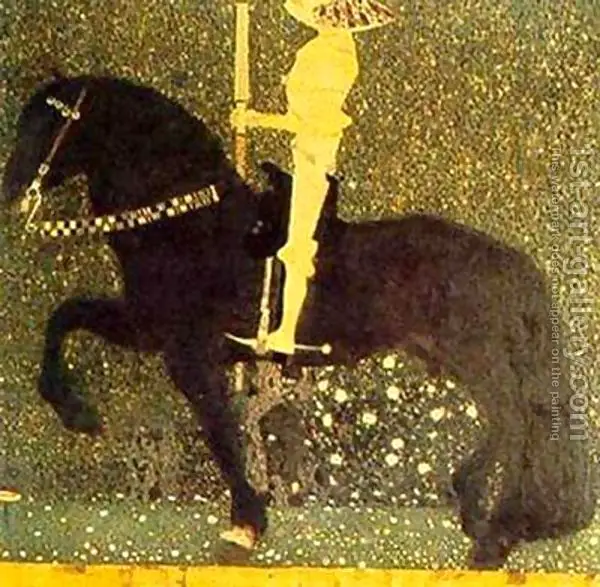 Gold Cavalier Gustav Klimt